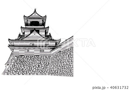 日本の城現存天守高知城銀 40631732