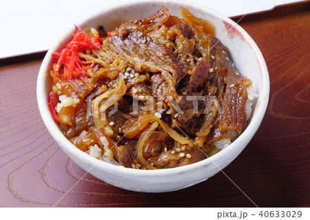 カルビ牛丼 カルビ牛丼 40633029