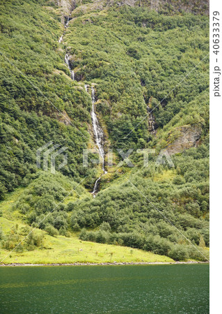 Waterfall in Norway 40633379