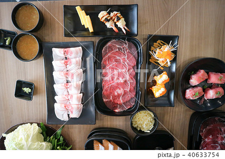 raw beef and raw pork for cook raw beef and raw pork for cook 40633754