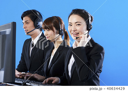 テレフォンオペレーター 40634429