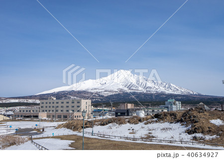 沓形岬公園から見る利尻山 沓形岬公園から見る利尻山 40634927
