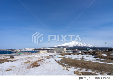 沓形岬公園から見る利尻山 沓形岬公園から見る利尻山 40634928