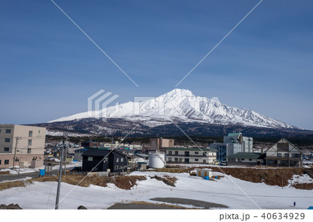 沓形岬公園から見る利尻山 沓形岬公園から見る利尻山 40634929