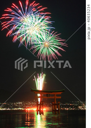 宮島水中花火 宮島水中花火 40635234