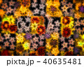 Flower abstract colorful pattern background 40635481