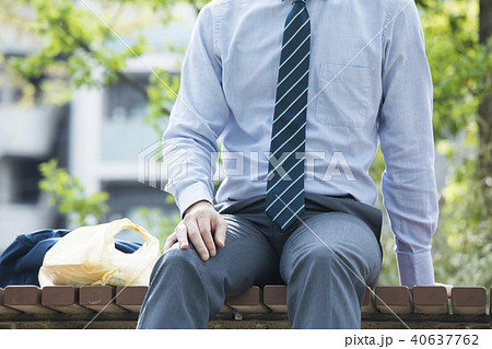 屋外のビジネスマン　 40637762