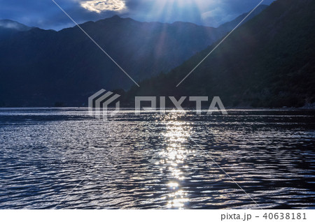 Mountains on the shore of the Boka Kotorska Bay, Mountains on the shore of the Boka Kotorska Bay, 40638181