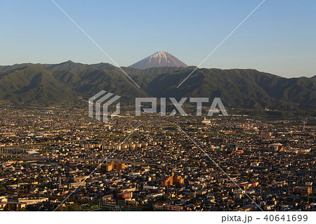 甲府盆地の風景 甲府盆地の風景 40641699
