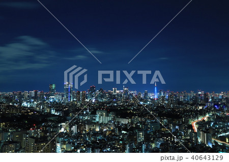 東京夜景 40643129