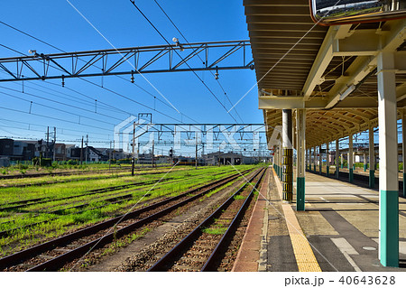 新潟　JR新津駅構内 40643628
