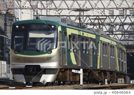 ［IK］東急池上線7000系電車（蒲田駅） 40646064