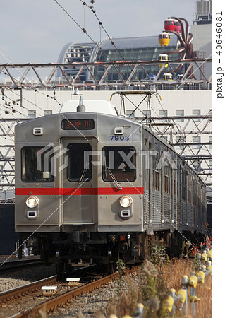 ［TM］東急多摩川線7700系（蒲田駅） 40646081