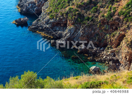 Zingaro sea coast, Sicily, Italy 40646988