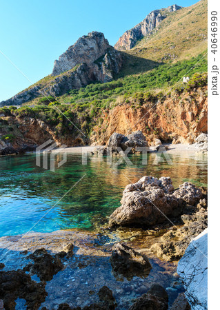 Sea bay in Zingaro Park, Sicily, Italy 40646990