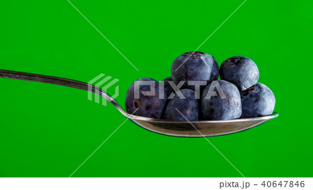 Blueberries on a Spoon Blueberries on a Spoon 40647846