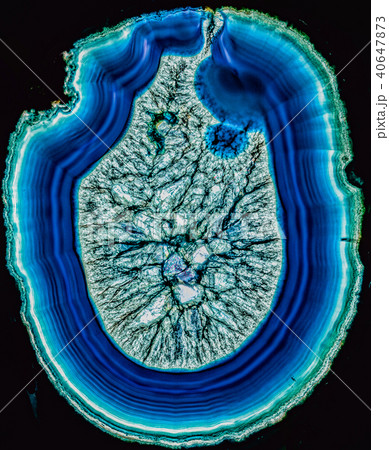 Concept of a volcano breaking through the surface 40647873