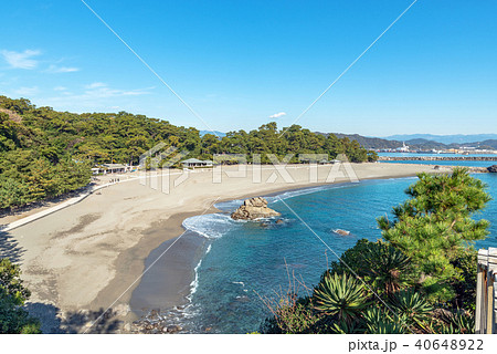 高知 桂浜の風景 40648922