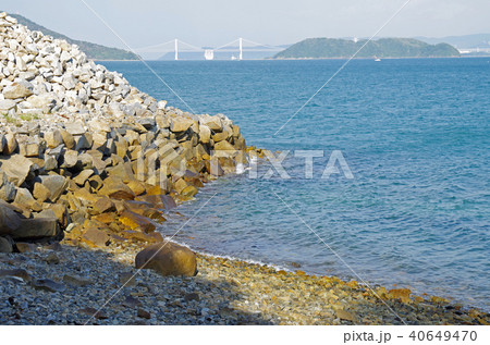 さぬき広島の浜の景色 さぬき広島の浜の景色 40649470