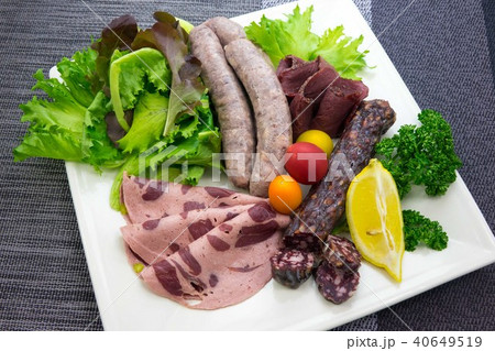 鹿肉のシャルキュトリー盛り合わせ 鹿肉のシャルキュトリー盛り合わせ 40649519