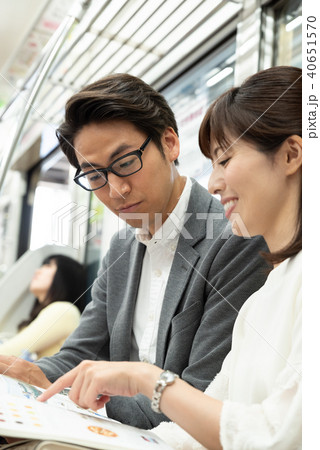 電車旅行イメージ　撮影協力「京王電鉄株式会社」 40651570
