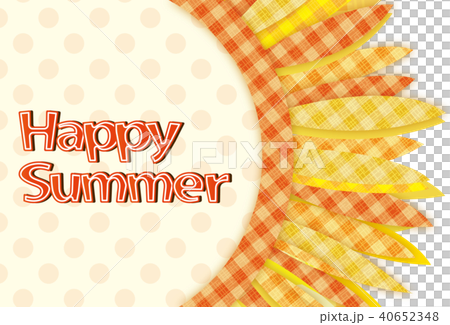 Sunflower frame background postcard 40652348