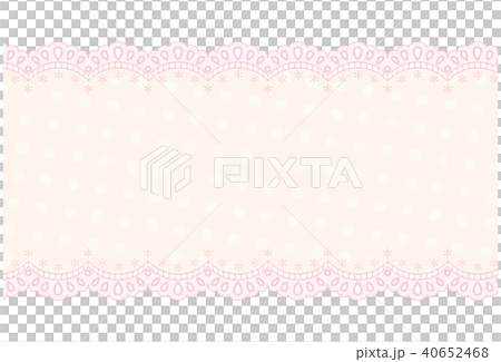 Lace frame background postcard Lace frame background postcard 40652468