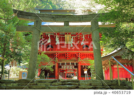 花園神社　花園渓谷　北茨城 40653719