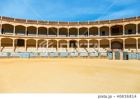 Bullring in Ronda in Andalusia, Spain 40656814
