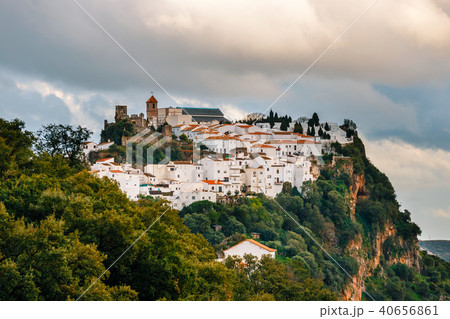 white village pueblo blanco Casares, Andalusia white village pueblo blanco Casares, Andalusia 40656861