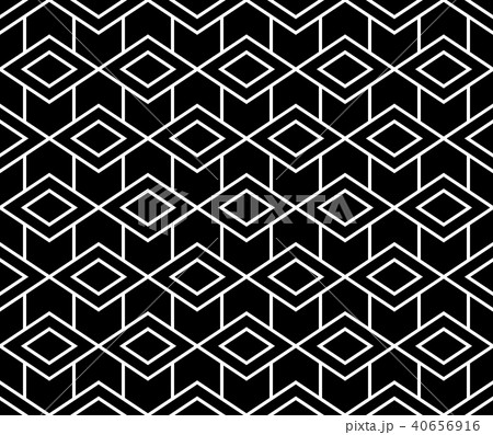 The geometric pattern with lines. Seamless vector  40656916
