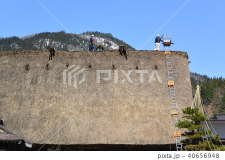 世界文化遺産である「白川郷」 40656948