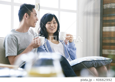 カップル お茶 カップル お茶 40662992
