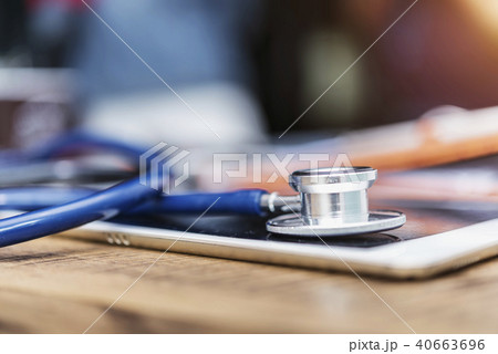 Healthcare with technology concept. 40663696