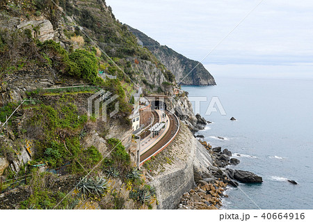 チンクエ・テッレ(イタリア・リグーリア州) マナローラ駅 チンクエ・テッレ(イタリア・リグーリア州) マナローラ駅 40664916