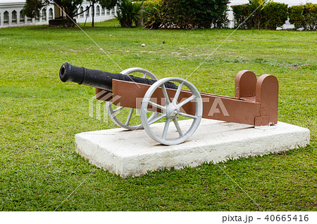 old cannon in the park old cannon in the park 40665416