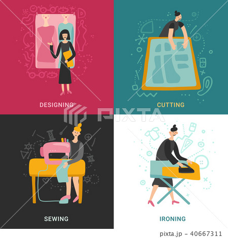 Garment Factory 2x2 Design Concept Garment Factory 2x2 Design Concept 40667311