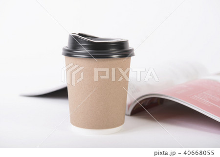 coffee paper cup. mock up for design branding. coffee paper cup. mock up for design branding. 40668055