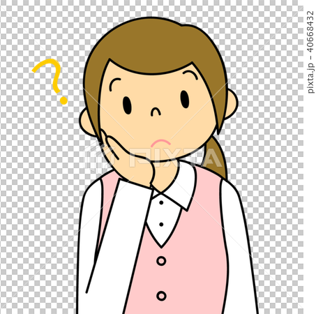 女性　会社員　バリエーション　疑問 40668432