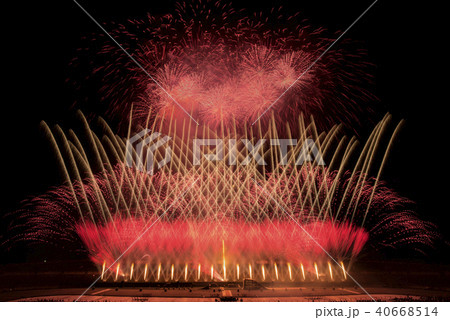 真駒内　花火 40668514