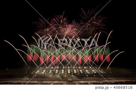 真駒内　花火 40668516