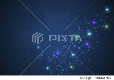 Molecular structure background. Genetic and science research. 40668705