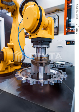 Robotic Arm modern industrial technology.  40670495