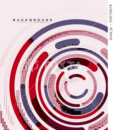 Circular lines, circles, geometric abstract background Circular lines, circles, geometric abstract background 40670628
