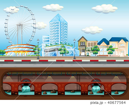 Sewer System in Big City 40677564