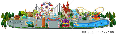 A Fun Amusement Park Map A Fun Amusement Park Map 40677586