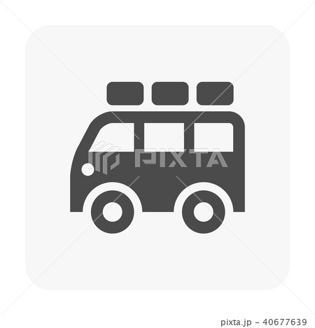 camping icon black 40677639