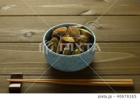 アサリの酒蒸し アサリの酒蒸し 40678165