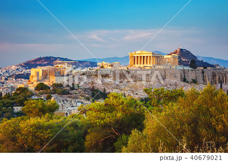 Acropolis in Athens, Greece 40679021