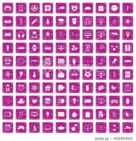 100 app icons set grunge pink 100 app icons set grunge pink 40680900
